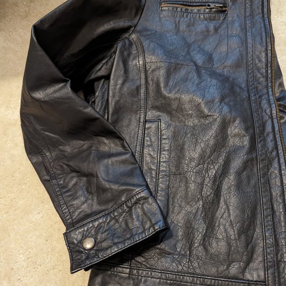 Men's Authentic Argentine Leather Jacket - Picture 7 of 8